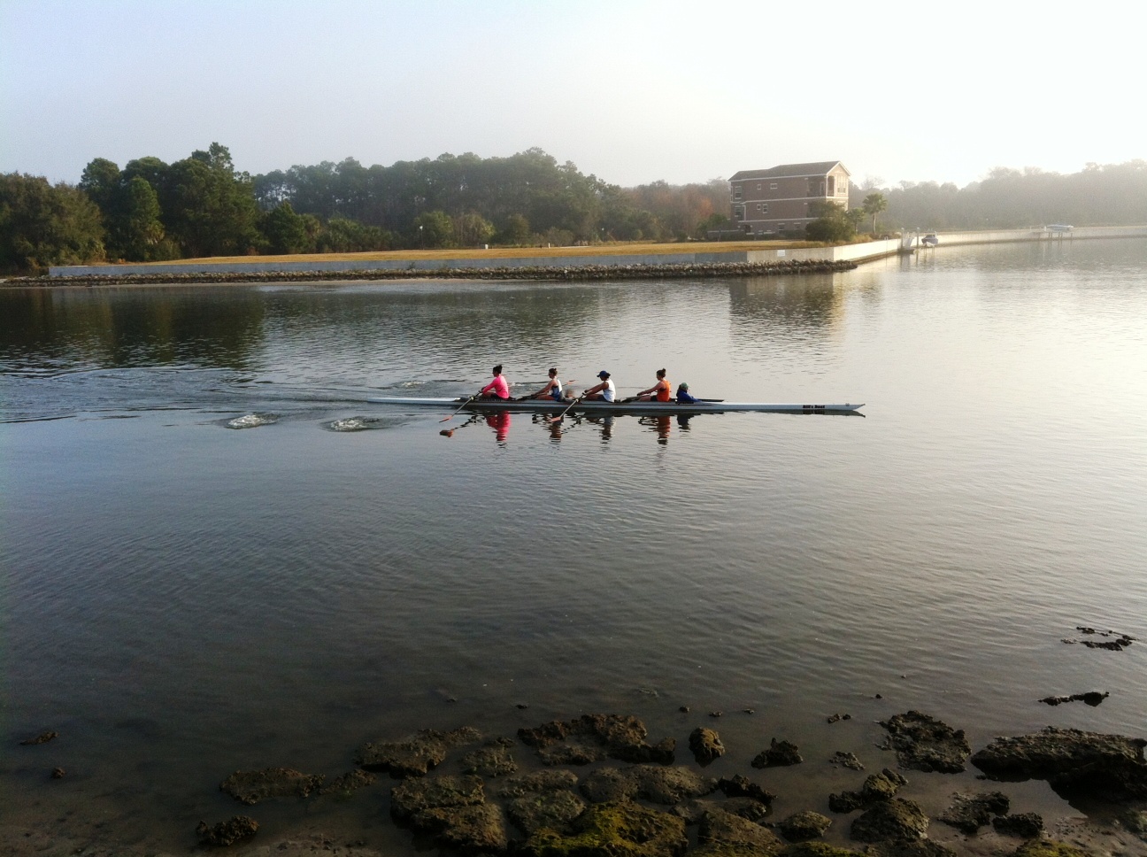 Syracuse University crew practice in Palm Coast, FL - GoToby.com